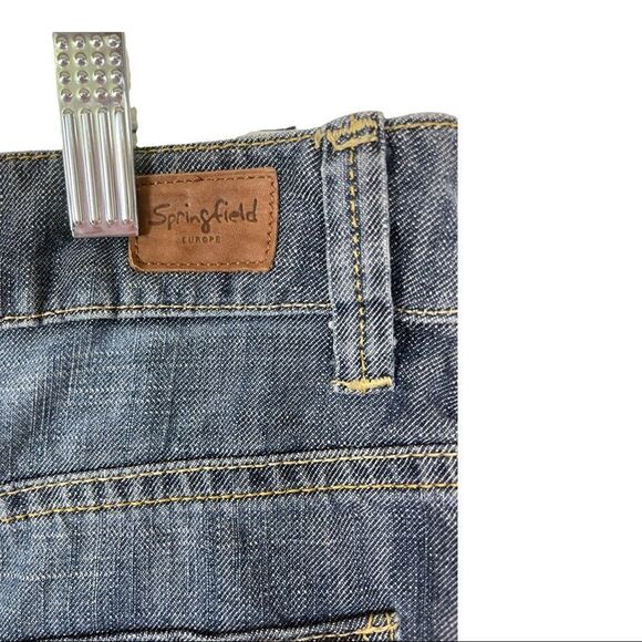 Springfield SPF Europe Women’s Size 10 Blue Denim Pencil Jean Skirt Classic - Picture 3 of 10